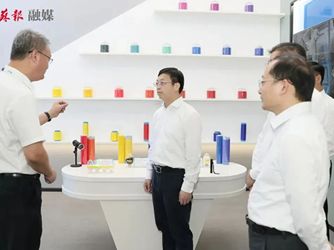 Cao Lubao, member of the Standing Committee of Jiangsu Provincial Party Committee and Secretary of Suzhou Municipal Party Committee, visited the company